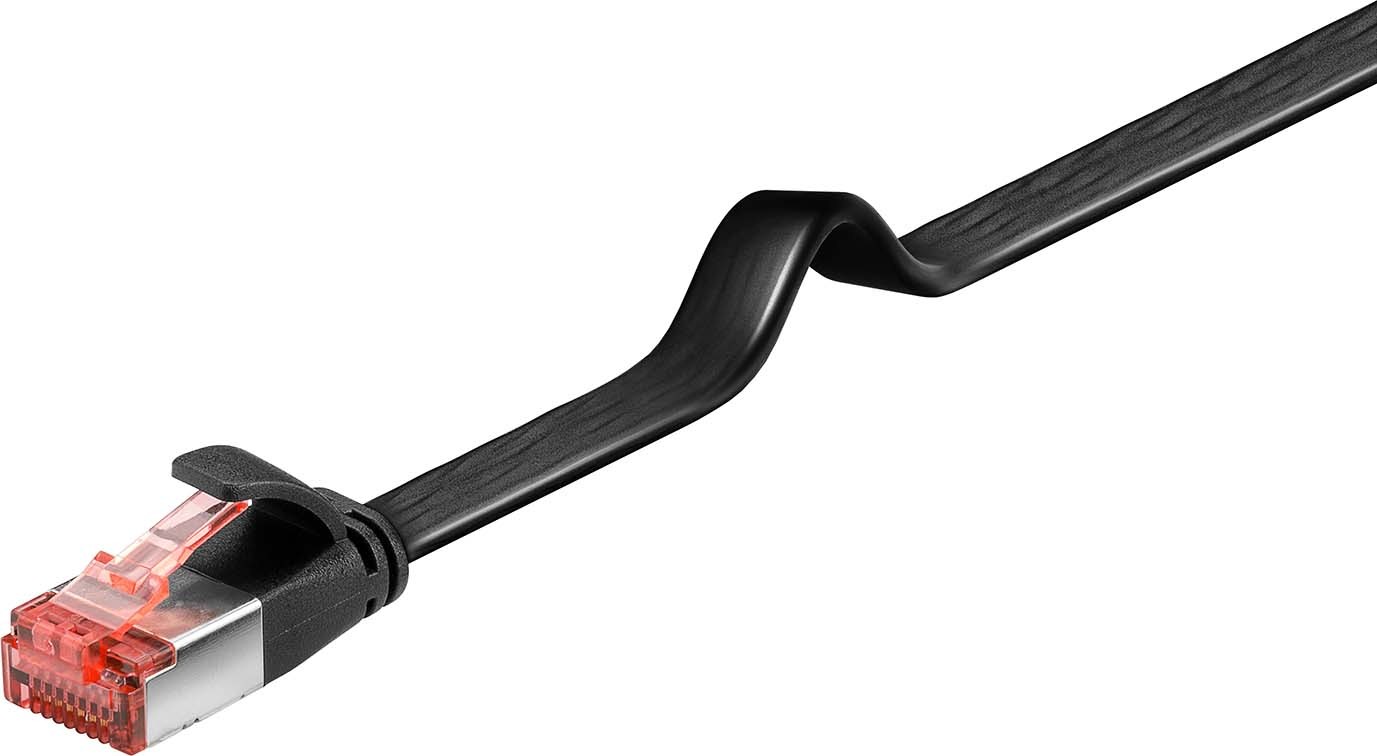 694480-Flachkabel U-FTP-Cat6a-alle-Laengen-schwarz jpg - Produktbild