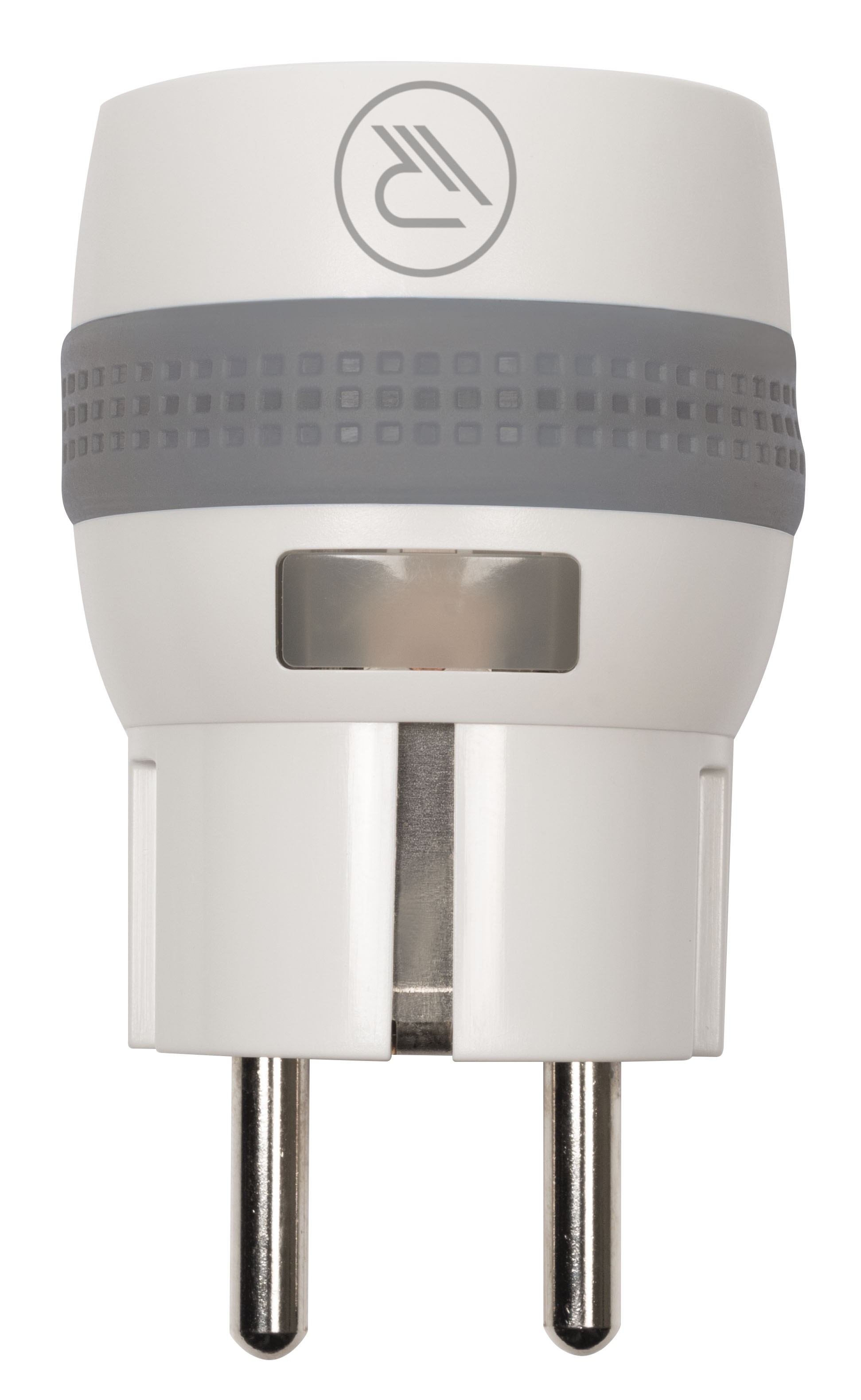 665140-DF-Zwischestecker_grau_frontal jpg - Produktbild