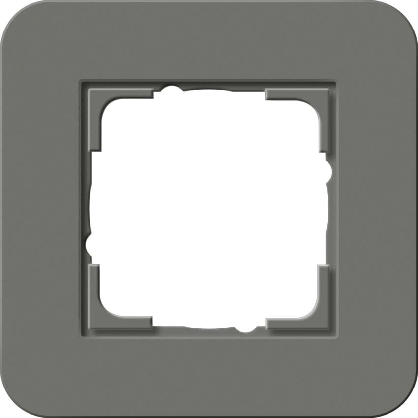 Abdeckrahmen 1fach Dklgrau/Anthrazit 0211423