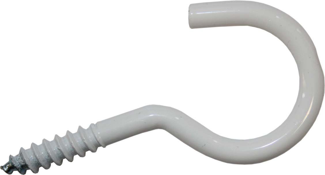 Wäscheleinenhaken KS-weiß beschichtet 4216/796/77 5,8x100