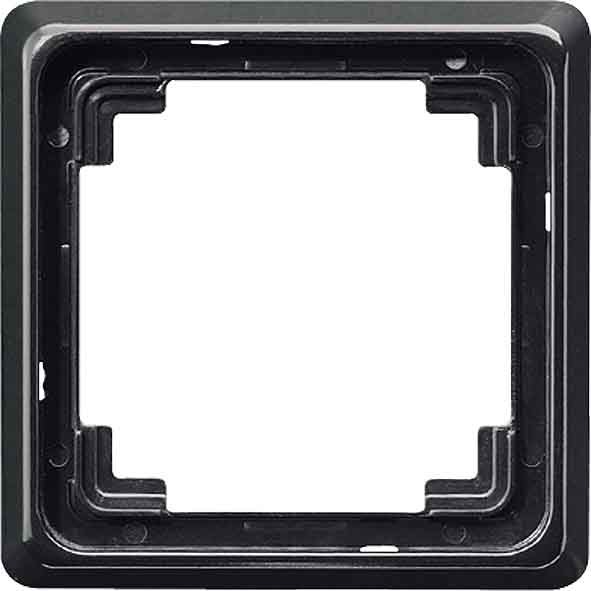 Rahmen 1-fach sw waage/senkrecht CDP 581 SW