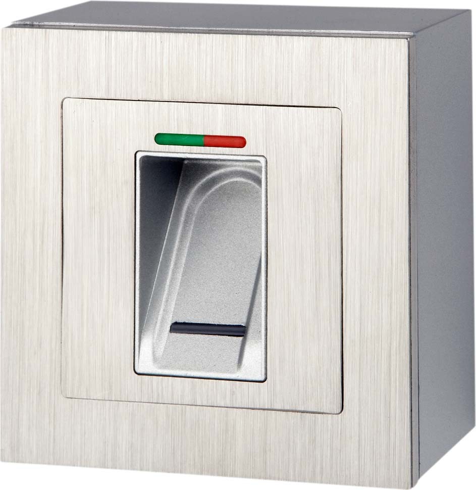 633223-Biokey Gate New Line_Aufputz Edelstahl_Produktfoto jpg JPG - Produktbild