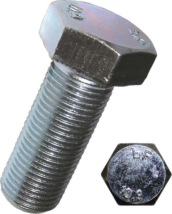 Sechskantschrauben DIN 961 Feingew.10.9 0262/002 12x1,5x35