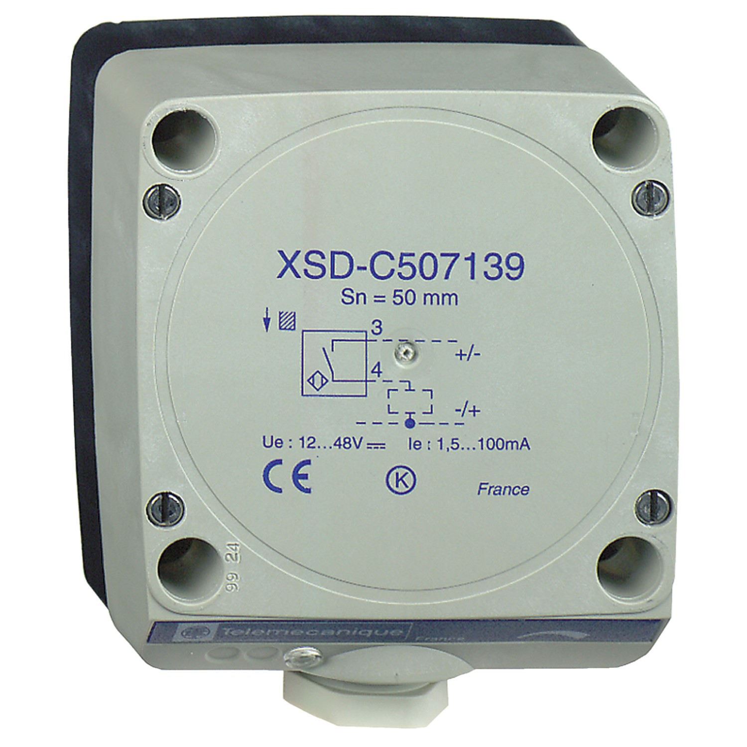 Näherungsschalter induktiv NO, 2L, 12-48VDC XSDC407139