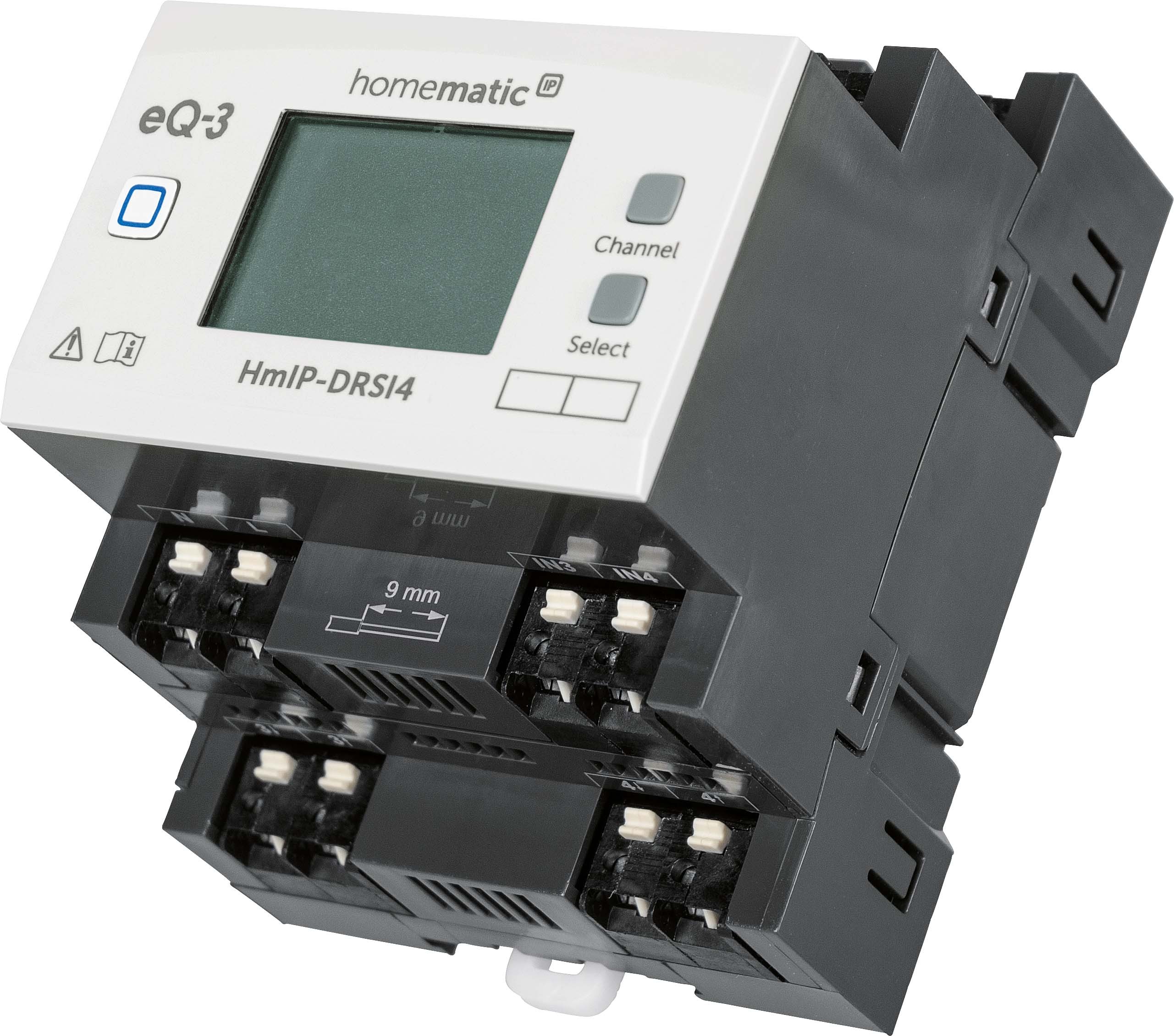 Smart Home Funk-Schaltaktor für Hutschienenmontage HmIP-DRSI4, 4-fach
