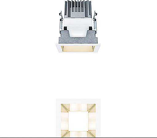 LED Decken-Einbauleuchte 4000K PANOS EVO #62910448