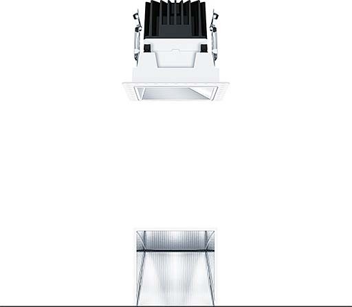 LED-Einbauleuchte 4000K P-INF Q #60818021