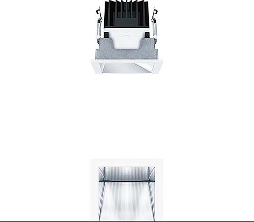 LED-Einbauleuchte 4000K P-INF Q #60818018