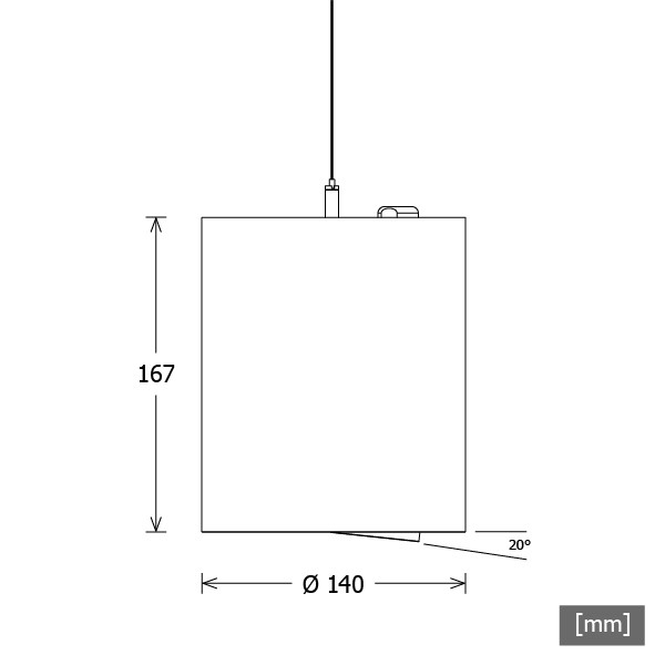 LED-Pendelleuchte 4000K 50°weiß BTN-P 302.40.50.3 ws