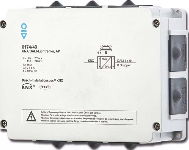 Lichtregler AP, KNX/DALI 6174/40