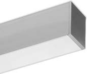 LED-Decken-/Pendelleuchte 4000K, si-elox. MLA045074008 #662997