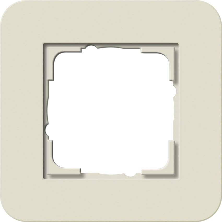 Abdeckrahmen 1fach Sand/Anthrazit 0211427