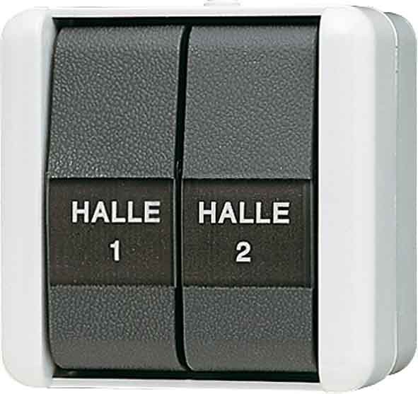 Doppel-Taster 10AX 250V 2 Schließer 835 NAW