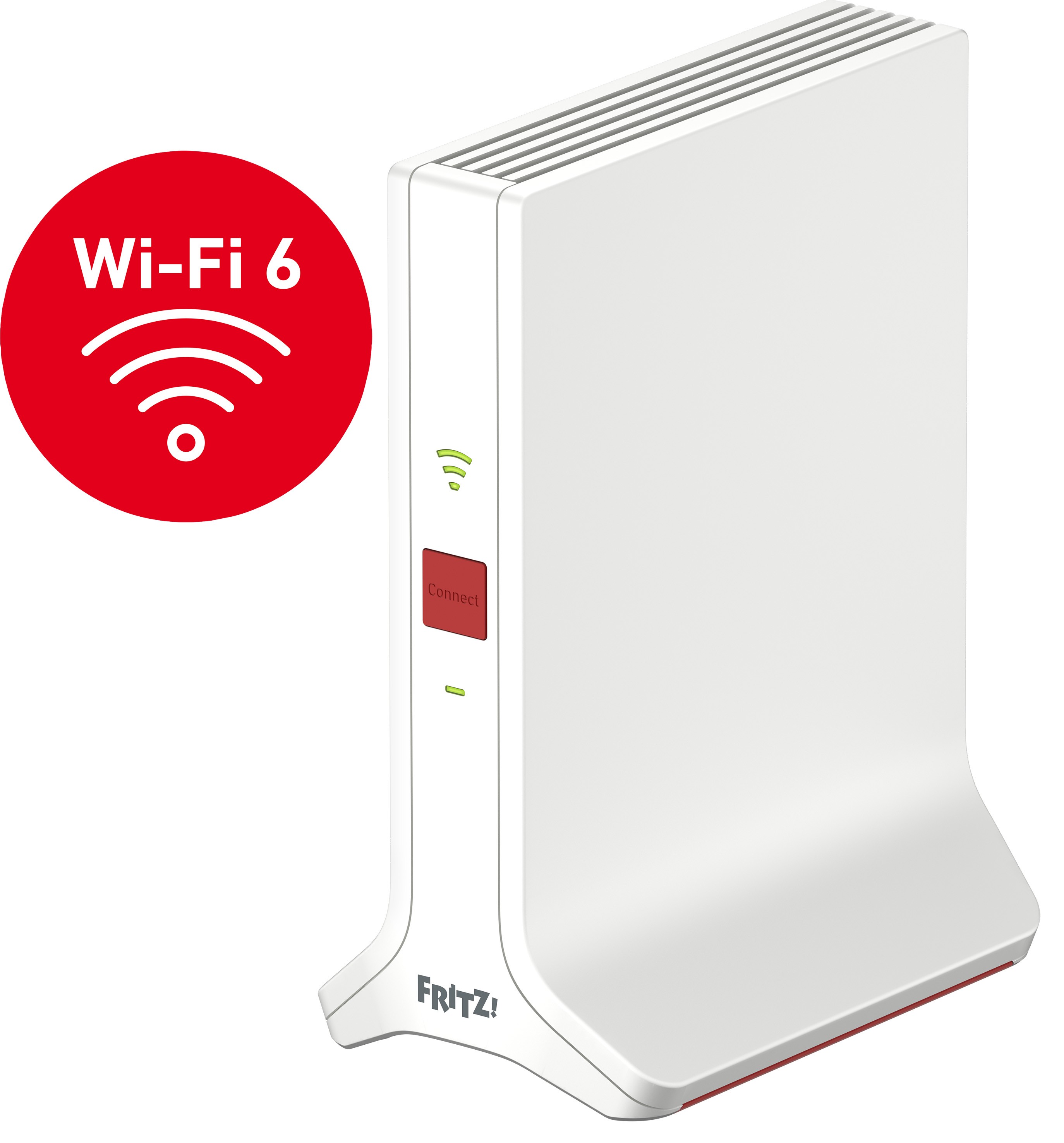 600975-RS2732_AVM-FRITZ-Repeater-3000-AX-Product-Shot-left-Wi-Fi-6-DE-AT-CH-BE-ES-IT-LU-NL-EN jpg - Produktbild