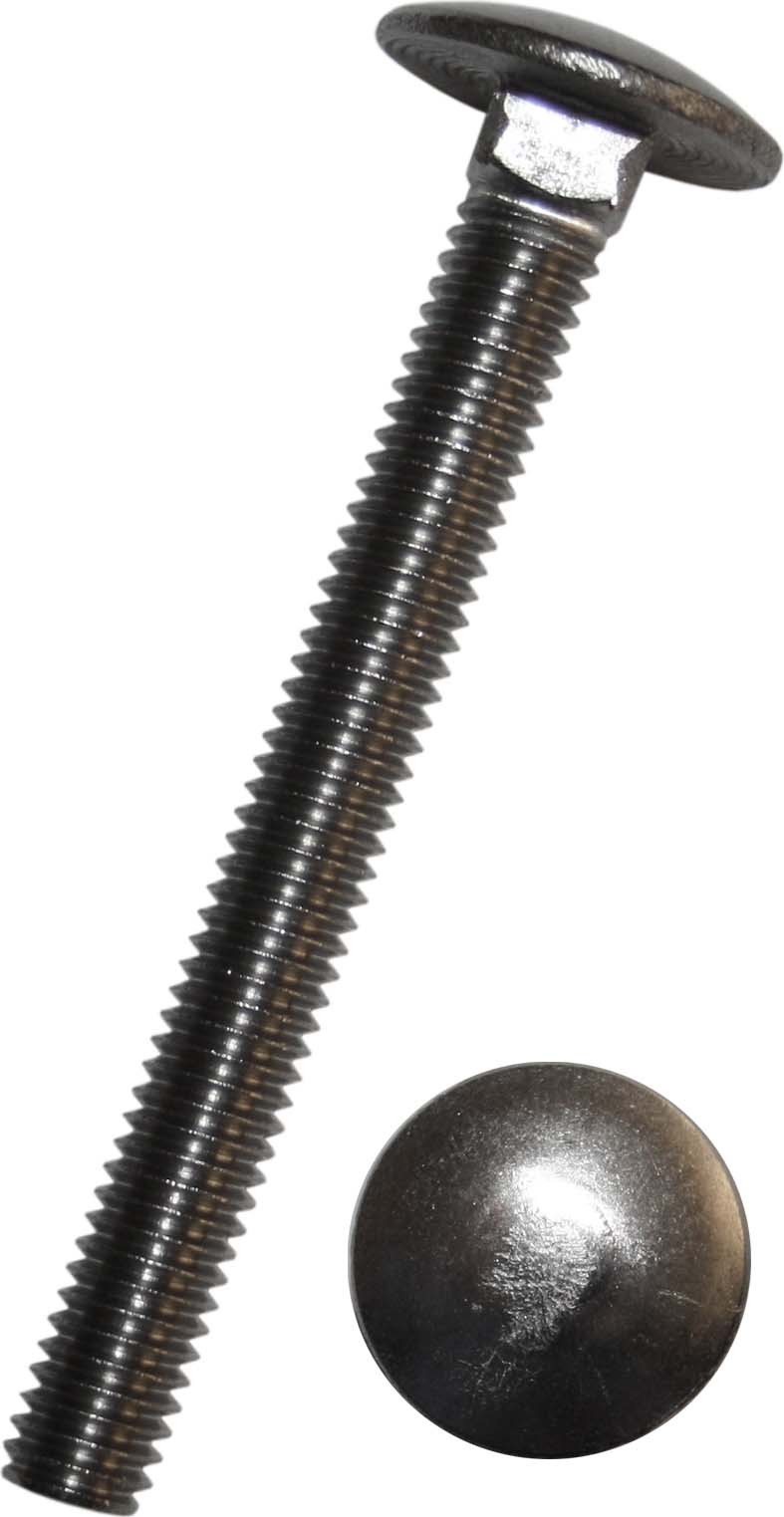 Flachrundschrauben o. Mutter Edelst. A2 3349/000/54 6x30