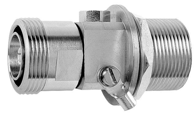 7-16 ÜSS-Einbauableiter (f-f), 50 Ohm, 90V 100024580