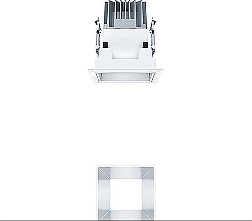 LED-Einbauleuchte 4000K P-INF Q #60817995